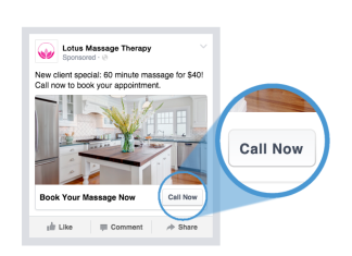 Facebook cập nhật tùy chọn mới cho quảng cáo cuộc gọi Call ads