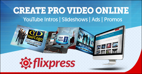 Phần mềm tạo Intro Video Flixpress.