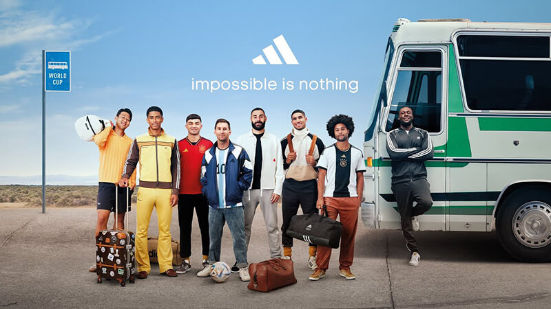 Dàn siêu sao xuất hiện trong đoạn quảng cáo Family Reunion của Adidas.