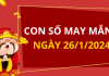 Con số may mắn hôm nay 26/1/2024 theo tuổi: Tìm số CÁT LÀNH giúp bạn ĐỔI VẬN