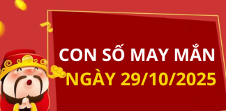 Con số may mắn hôm nay 29/10/2025 theo tuổi: Xem số hay có lộc ngay