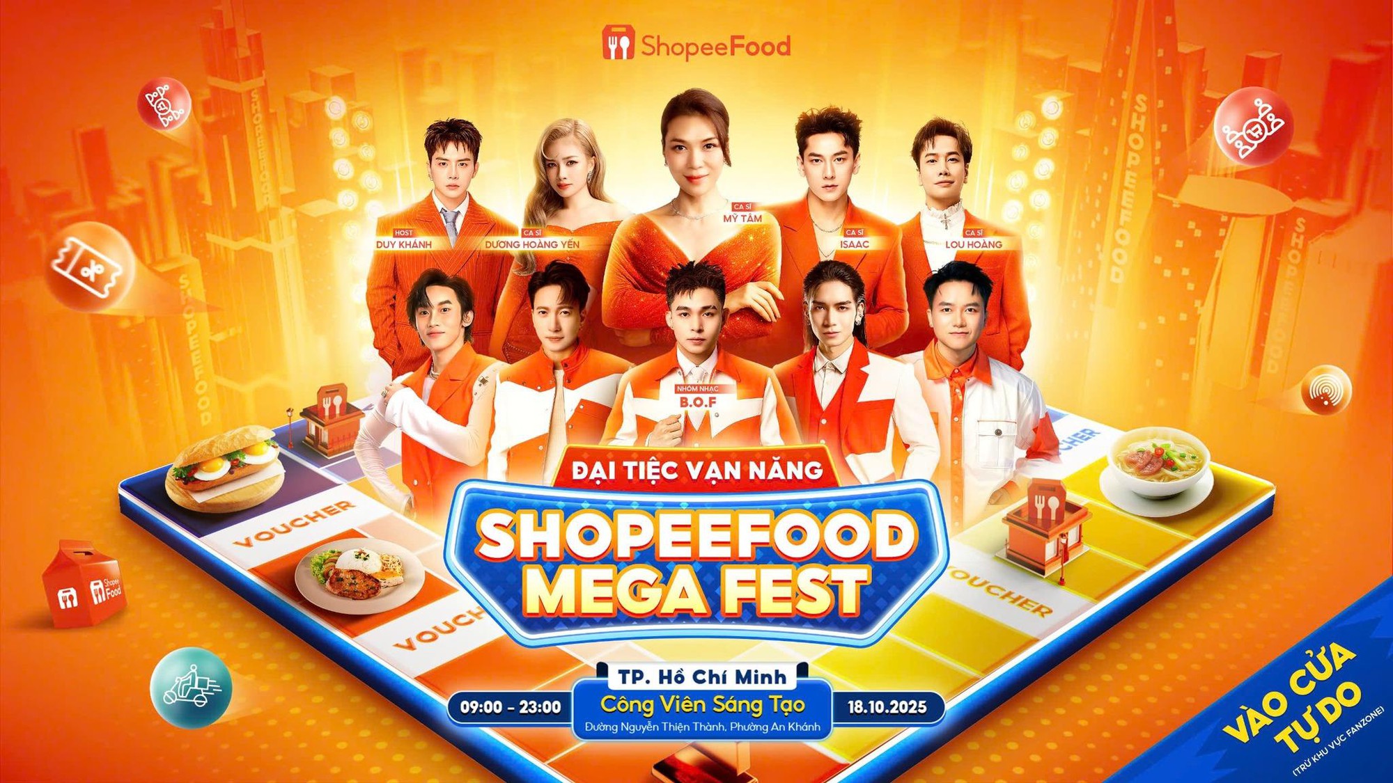 ShopeeFood Mega Fest: Đại Tiệc Vạn Năng