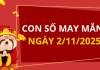 Con số may mắn hôm nay 2/11/2025 theo tuổi: Xem số phát lộc
