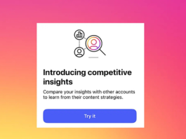 Instagram bổ sung thông tin chi tiết về đối thủ cạnh tranh cho các tài khoản chuyên nghiệp
