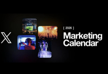 X công bố Marketing Calendar 2026