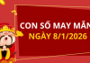 Con số may mắn hôm nay 8/1/2026 theo từng tuổi: Dãy số đại cát, đại lợi