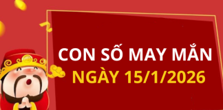 Con số may mắn hôm nay 15/1/2026 theo từng tuổi: Chọn số đón lộc