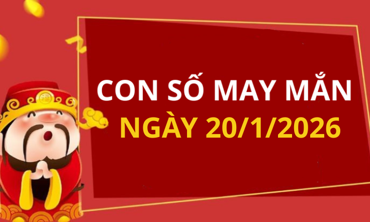 Con số may mắn hôm nay 20/1/2026 theo từng tuổi: Chọn số cát đổi vận tức thì