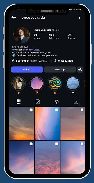 Instagram thử nghiệm hiển thị “Bạn bè” thay vì ”Đang theo dõi”