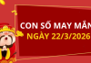 Con số may mắn hôm nay 22/3/2026 theo từng tuổi: Số cát giúp bạn phát tài nhanh