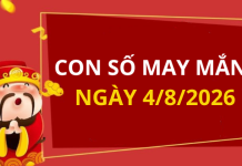 Con số may mắn hôm nay 4/8/2026 theo từng tuổi: Xem số phát lộc