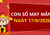 Con số may mắn hôm nay 17/8/2026 theo từng tuổi: Xem số may giúp bạn đón lộc