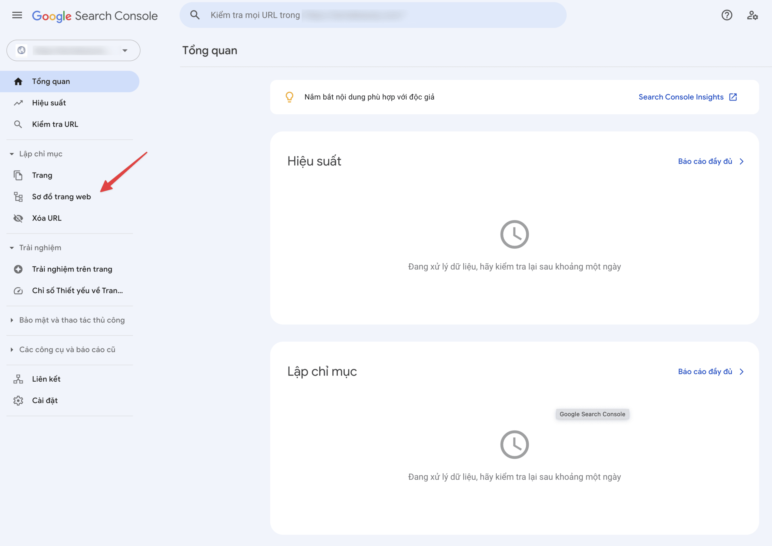 Khai báo Sitemap để Google dễ phát hiện bài viết mới